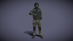 Army Soldier 1 soldier, army, fps, vr