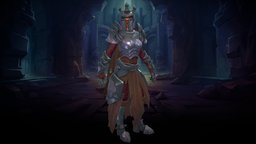 Stylized Human Female Dungeon Knight(Outfit)