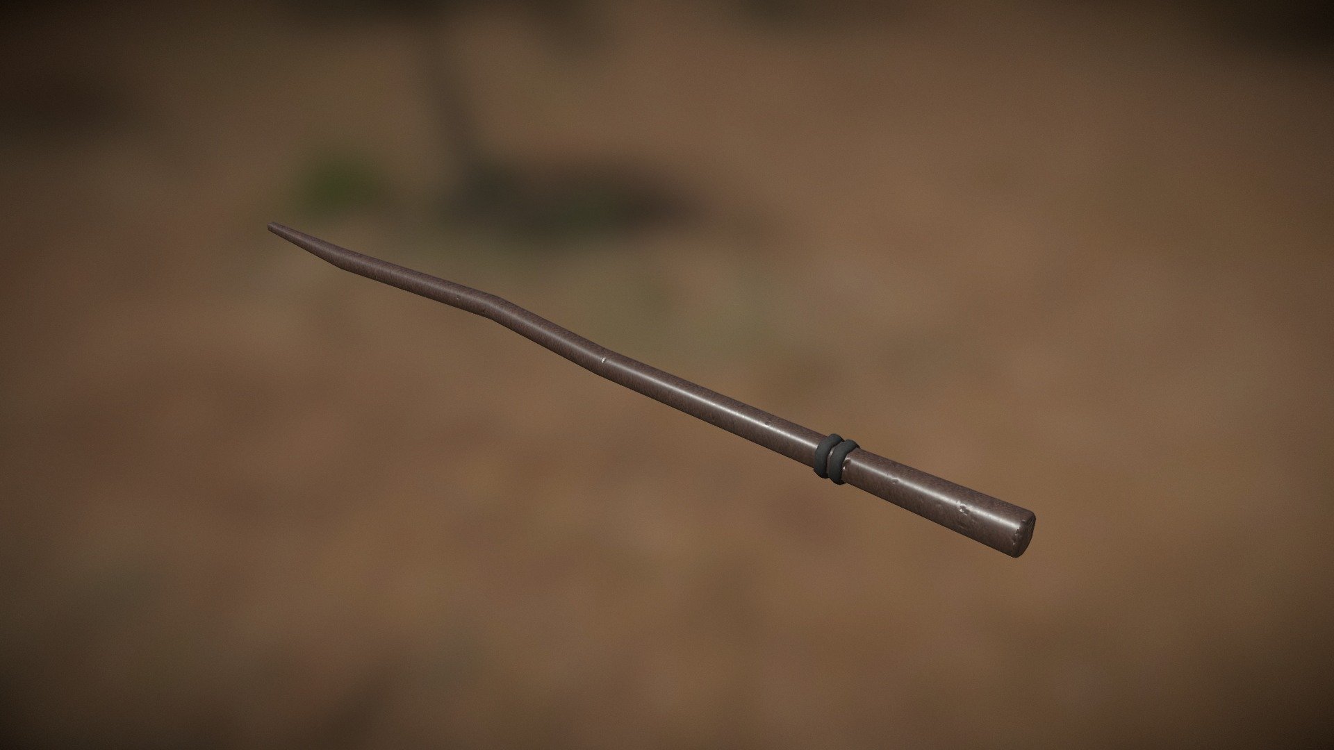 Free Low poly wand model. Made with 3ds Max and Substance Painter 3d model