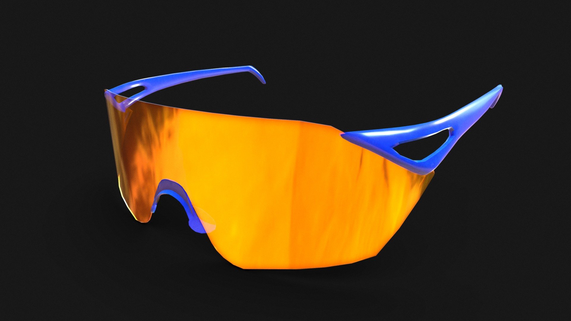 Polarized Sports Style Sunglasses - Polarized Sports Style Sunglasses - Buy Royalty Free 3D model by Tijerín Art Studio (@tijerin_art) 3d model