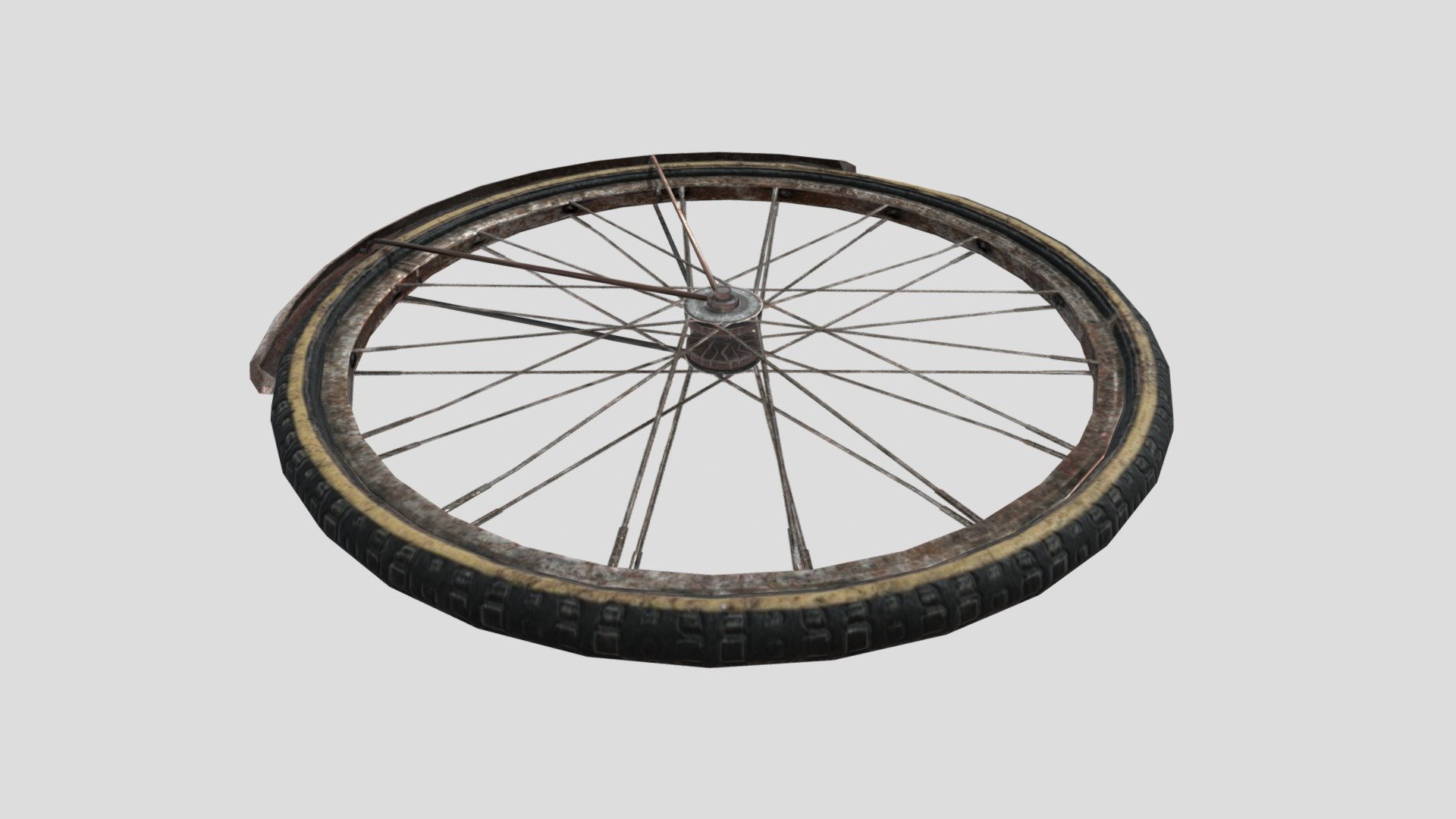 Bike wheel - 3D model by VeraRi 3d model