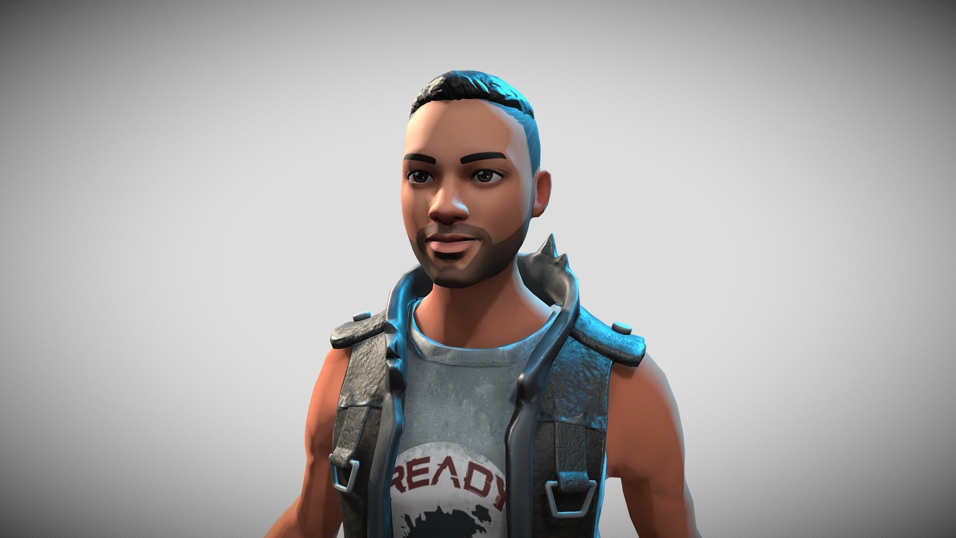 You can create a lookalike cyberpunk character from a selfie, customize hair, clothing, tattoos, etc and export an awesome render you can share on socials or use as a profile pic.

It’s free, of course, and works on the web.

Get it here: https://readyplayer.me/cyberpunk - Will Smith. Ready Player Me full-body avatar - Download Free 3D model by Ready Player Me (@readyplayerme) 3d model