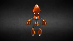 Robot Character textures, materials, metal, emmisive, character, sci-fi, robot