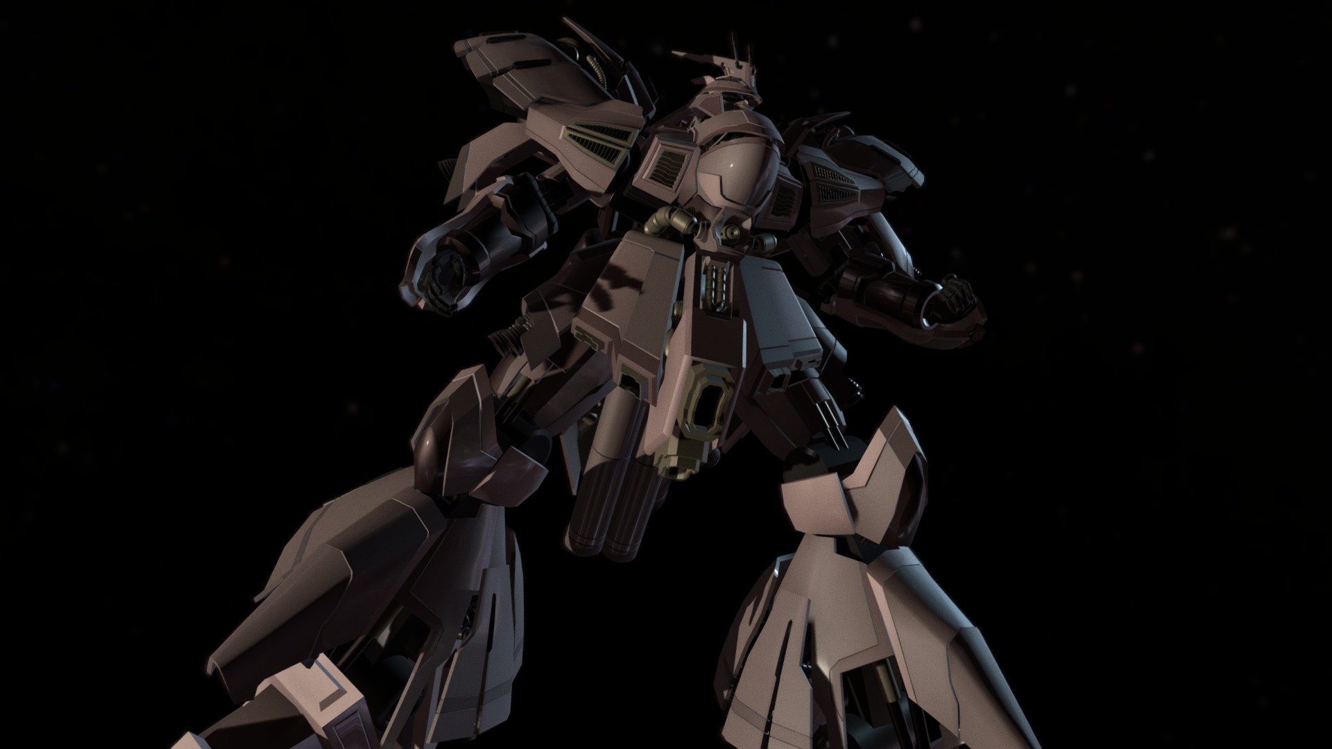 A quick entry for the SAZABI MSN-04 3D Editor Challenge

Based on &ldquo;SAZABI MSN-04 Gundam