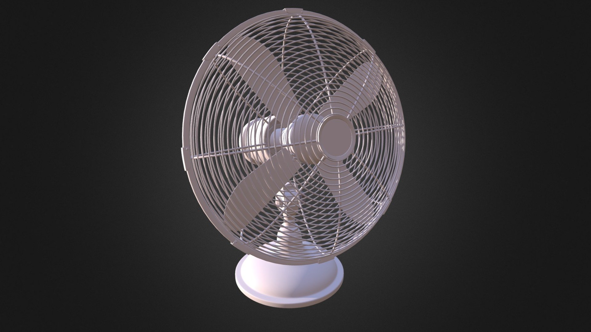 Desk Fan 03 - Desk Fan 03 - Buy Royalty Free 3D model by cgaxis 3d model