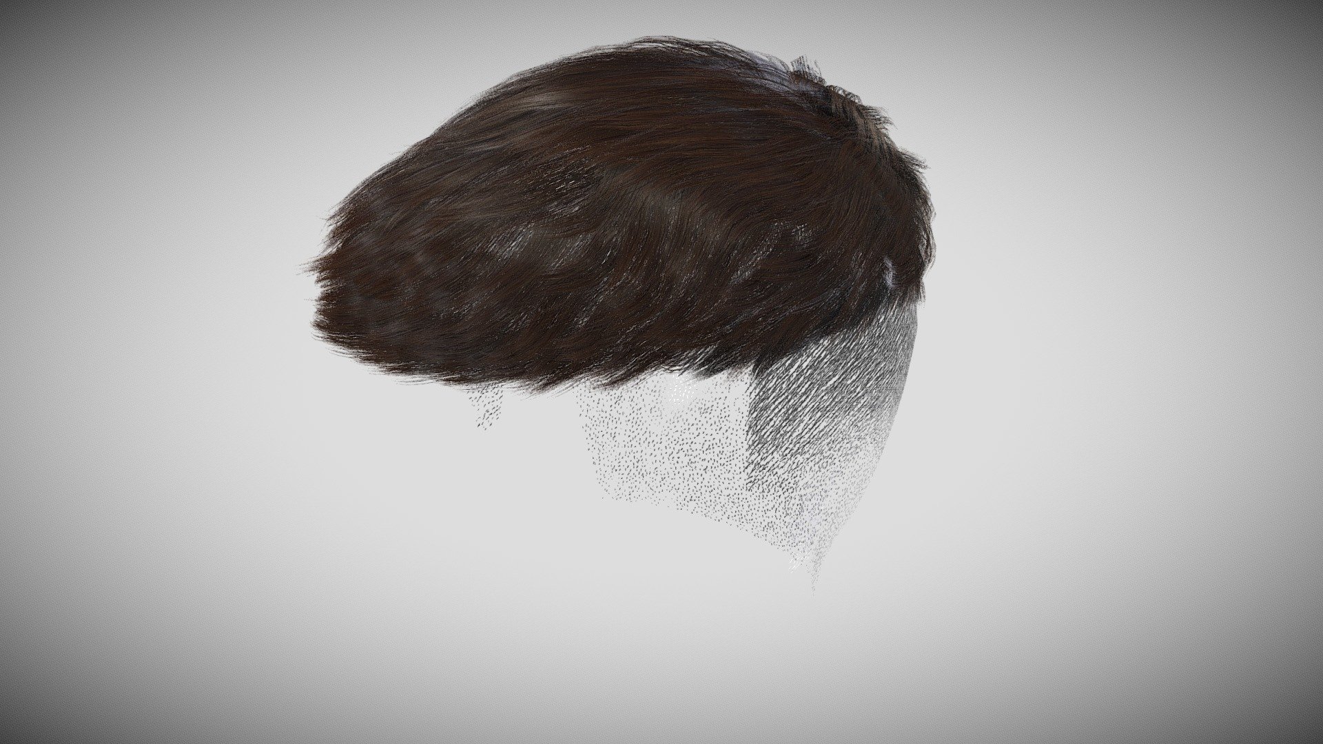 Please read the description and if you have any questions about this product let us know please.

Hair cards are one of the most complicated tasks in character creation. To achieve a high-quality result, in addition to having skills, you must spend a significant amount of time on this work.

After years of experience in this field, we have made it possible for you, our dear customers, to provide you with Game-ready 3D models of human heads and facial hair with the highest quality at the lowest possible cost.

You can create super realistic and high-quality characters by spending just a little time placing the model on the head and face of the character you want and enjoy.

Male hair card 3D model with high-quality textures.

3D model about 24k tris

This product contain :

FBX and OBJ file.

4k png textures includes : 3 different Albedo , Normal , Ambient , Alpha , Depth , Direction , ID , Root and Translucency 3d model