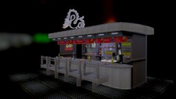 White Dragon Noodle Bar Blade Runner cyberpunk