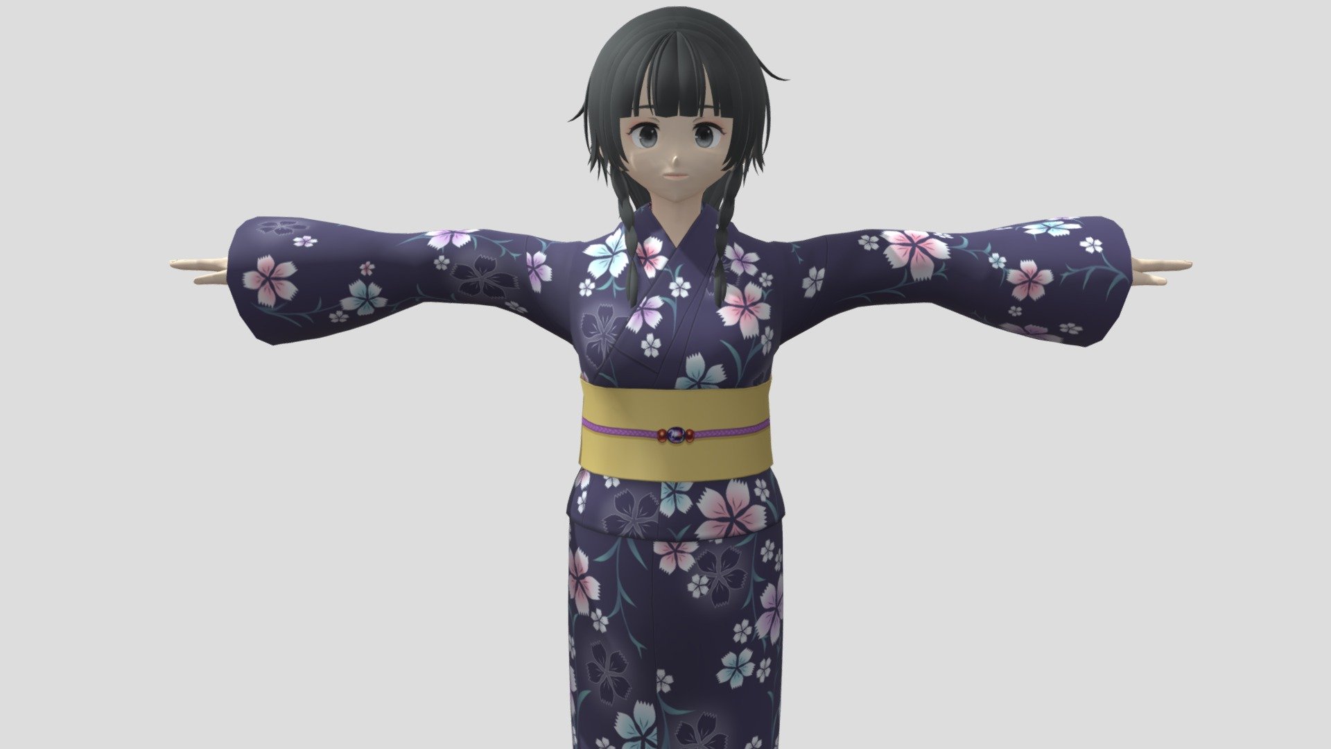 Model preview



This character model belongs to Japanese anime style, all models has been converted into fbx file using blender, users can add their favorite animations on mixamo website, then apply to unity versions above 2019



Character : Female01 / Male01

Verts:27361 / 21655

Tris:38740 / 31635

Seventeen / Fifteen textures for the character



This package contains VRM files, which can make the character module more refined, please refer to the manual for details



▶Commercial use allowed

▶Forbid secondary sales



Welcome add my website to credit :

Sketchfab

Pixiv

VRoidHub
 - 【Anime Character】NewYear Pack 2023 (V2/Unity 3D) - Buy Royalty Free 3D model by 3D動漫風角色屋 / 3D Anime Character Store (@alex94i60) 3d model
