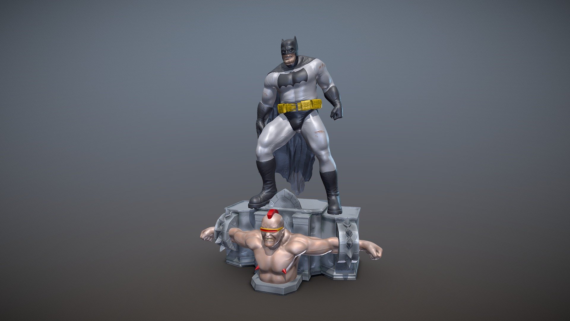 Dark Knight - 3D model by bitorusan 3d model