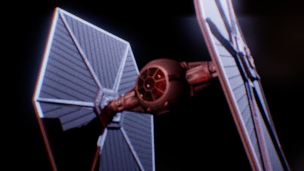 TIE FIGHTER
Please, if you download it, don't forget to leave a like, i'll appreciate that.

This is a low poly version (except for the cockpit) of a TIE fighter from STAR WARS movies. 

You can download this model (no commercial use).

Here you can see another STAR WARS ship I've made :)

-

Software

Made in CInema 4d (modeling) and Blender (texturing) 3d model