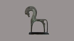 Attic bronze horse bronze, replica, attica, horse
