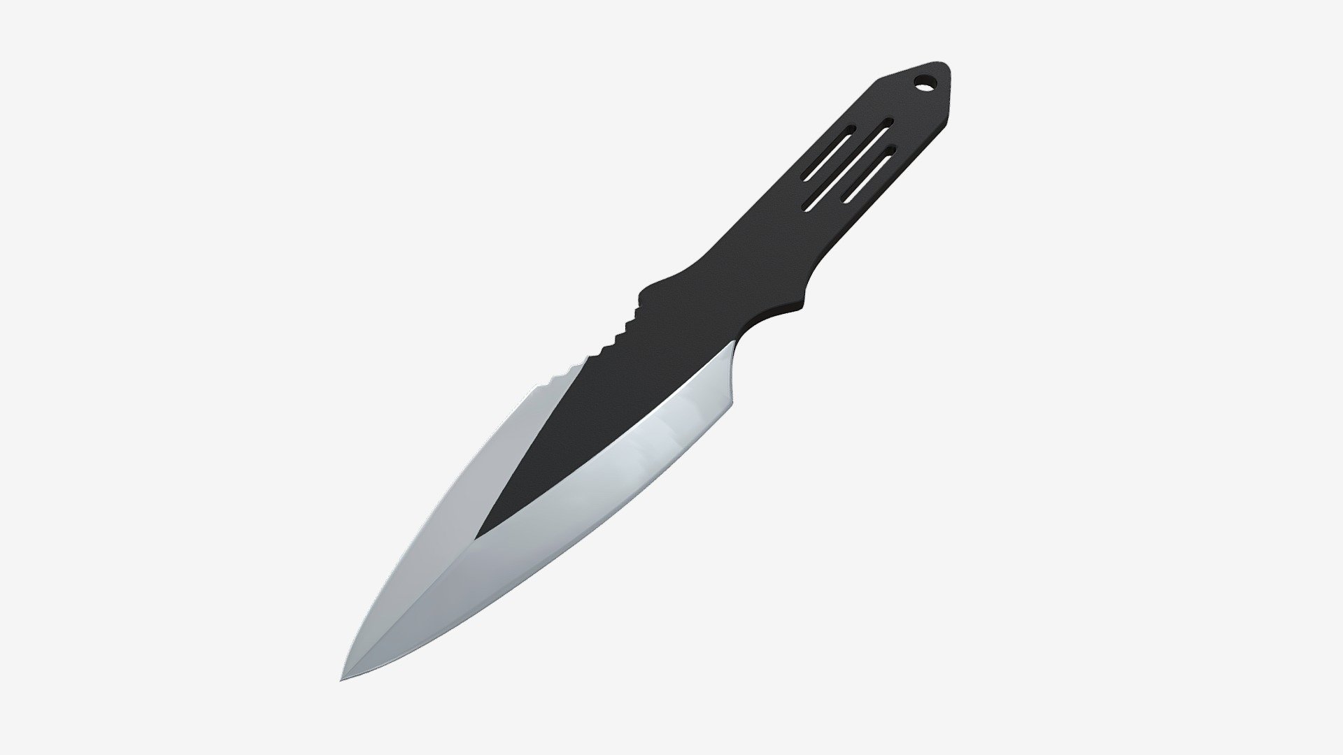 Throwing knife 02 - Buy Royalty Free 3D model by HQ3DMOD (@AivisAstics) 3d model