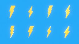 Lightning bolt symbols symbol, bolt, icon, lightning