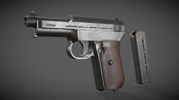 Mauser 1914 handgun, german, mauser, pistol
