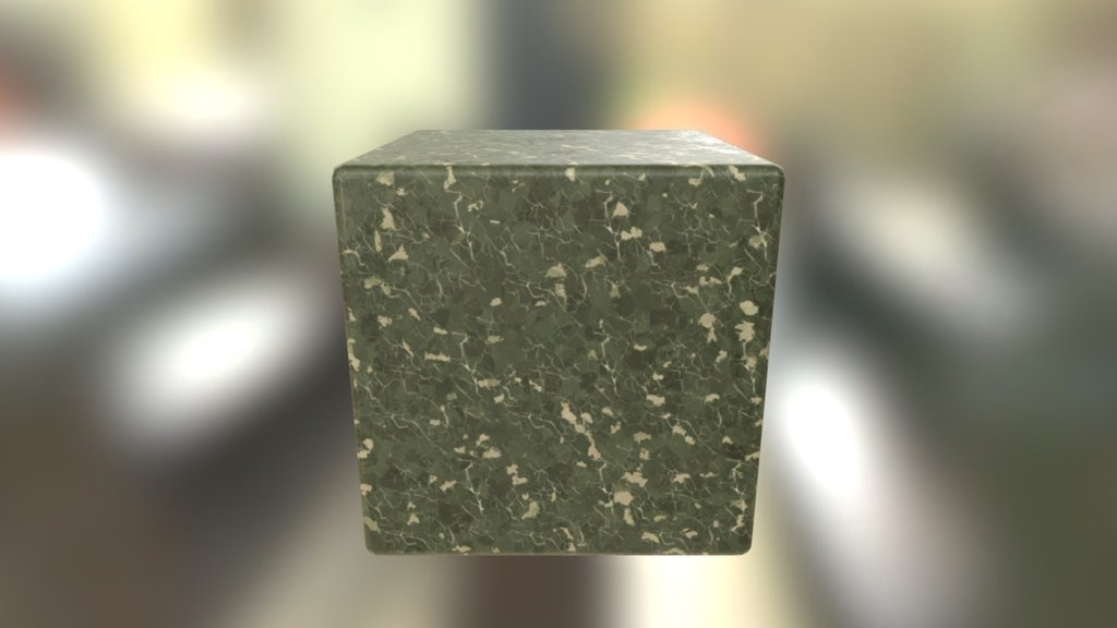 Verdo Antico tiling marble used in the Roman Civ game Saeculum for the Tesseract Center for Immersive Environments and Game Design (http://tesseract.uark.edu/) - Marble_Verdo Antico - 3D model by NIcholas Sloan Reynolds (@nicholas_reynolds) 3d model