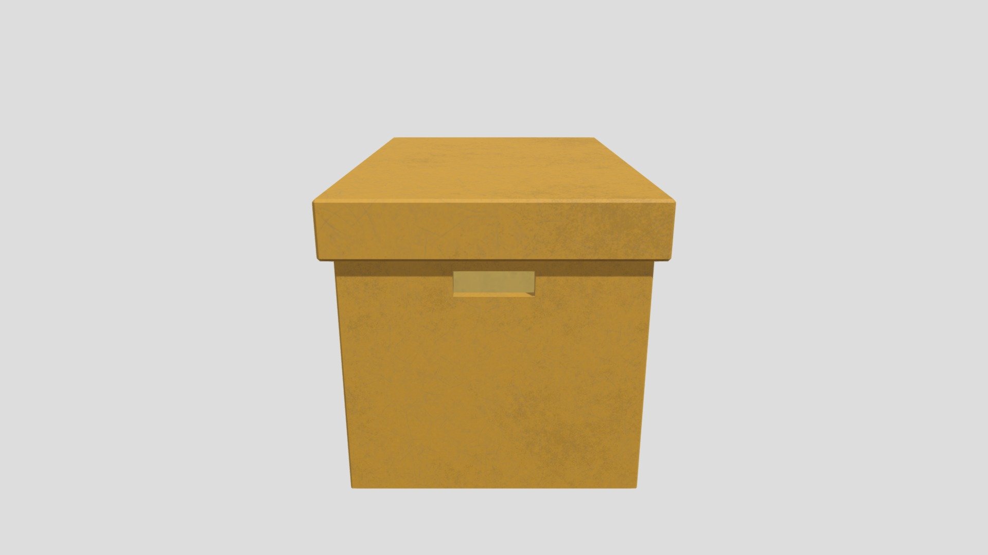 Filing Box created and textured by me, used in the final project game The Erebus Incident 3d model