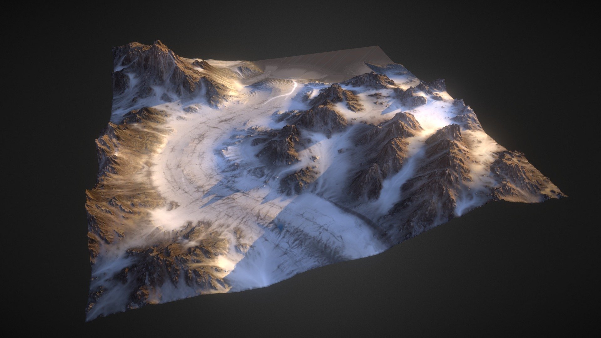 © Egamea Pty LTD, 2015 - Glacier - 3D model by Shinsoj 3d model