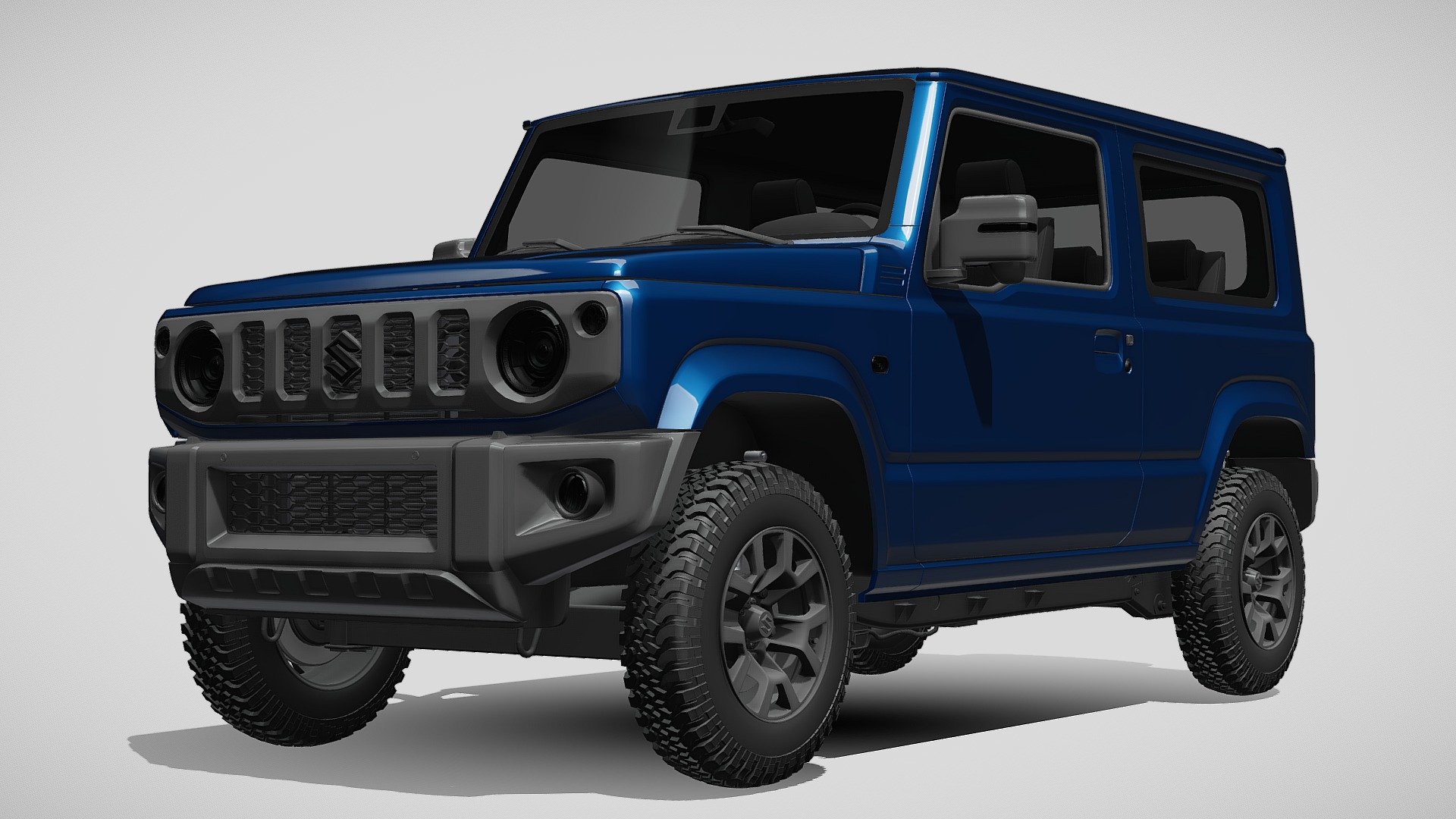 Suzuki Jimny XC Long Wheelbase 2022 

Creator 3D Team model


Why choose our models?


Suitable for close-up rendering;
All objects are intelligently separated and named; 
All materials are correctly named;
You can easily change or apply new materials, color etc;
The model have good topology;
The model have real dimensions. Real world scaled. Set to origin(0,0,0 xyz axis);
Suitable for animation and high quality photorealistic visualization;
Rendering studio scene with all lighting, cameras, materials, environment setups is included;
HDR Maps are included;
Everything is ready to render. Just click on the render button and you'll get  picture like in preview image!
Doesn't need any additional plugins;
High quality exterior and basic interior; 
The textures are included;

Thank you for buying this product. We look forward to continuously dealing with you.
 Creator 3D team!!! - Suzuki Jimny XC Long Wheelbase 2022 - Buy Royalty Free 3D model by Creator 3D (@Creator_3D) 3d model