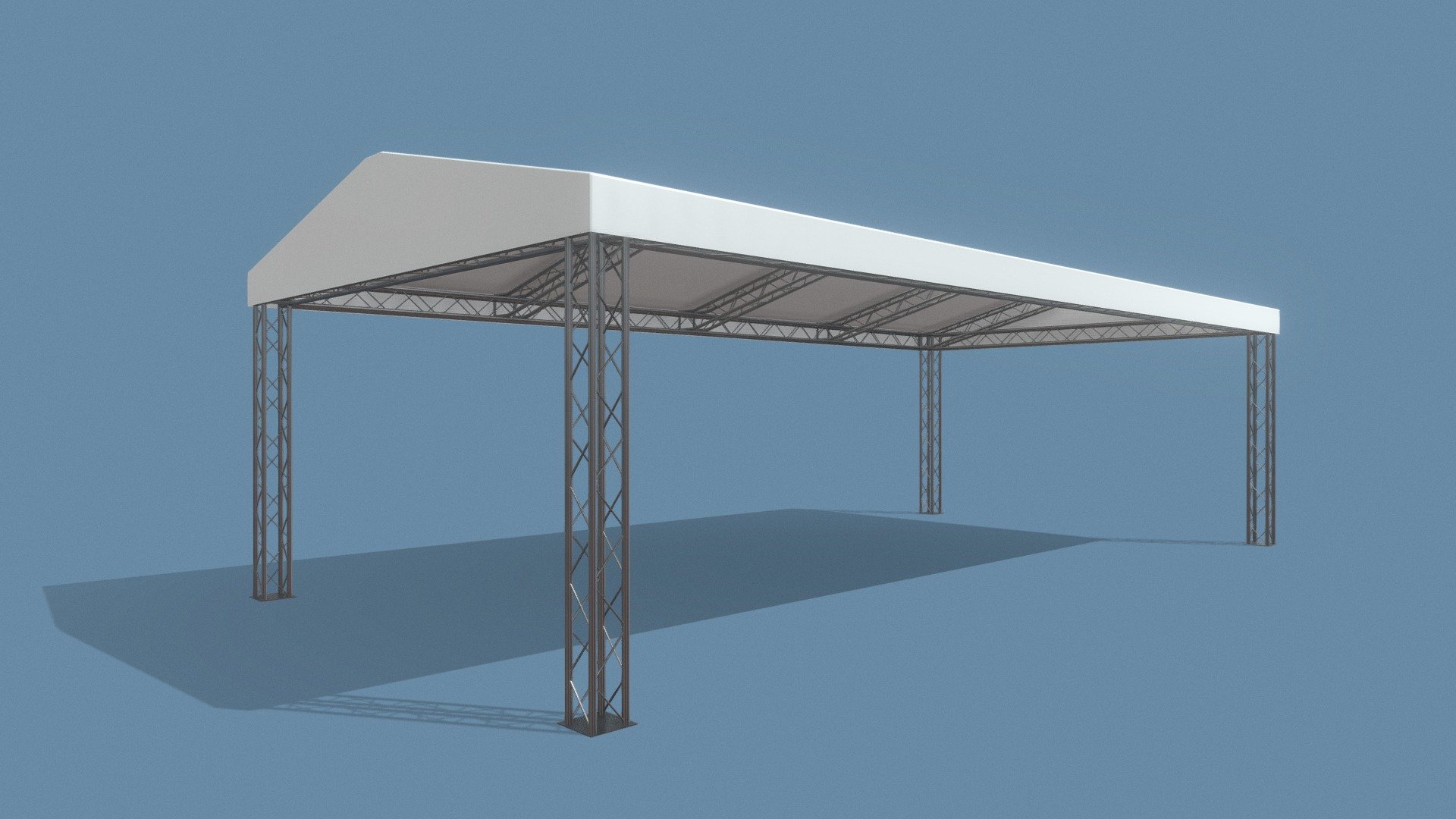 Rectangular Tent 12x6 Meters

Measurements:




12.00m x 6.00m x 4.00m (L,W,H)

Highest Part of the Tent is 4.00m

Lowest Part of the Tent is 3.00m

IMPORTANT NOTES:




This model does not have textures or materials, but it has separate generic materials, it is also separated into parts, so you can easily assign your own materials.

Model units are in meters.

If you have any questions about this model, you can send us a message 3d model