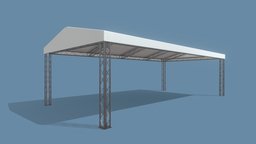 Rectangular Tent 12x6 Meters frame, tent, rectangular, exhibit, other, exterior, truss, long, wedding, market, party, festival, public, fastfood, commercial, show, duty, marketing, yard, concert, events, snacks, ceremony
