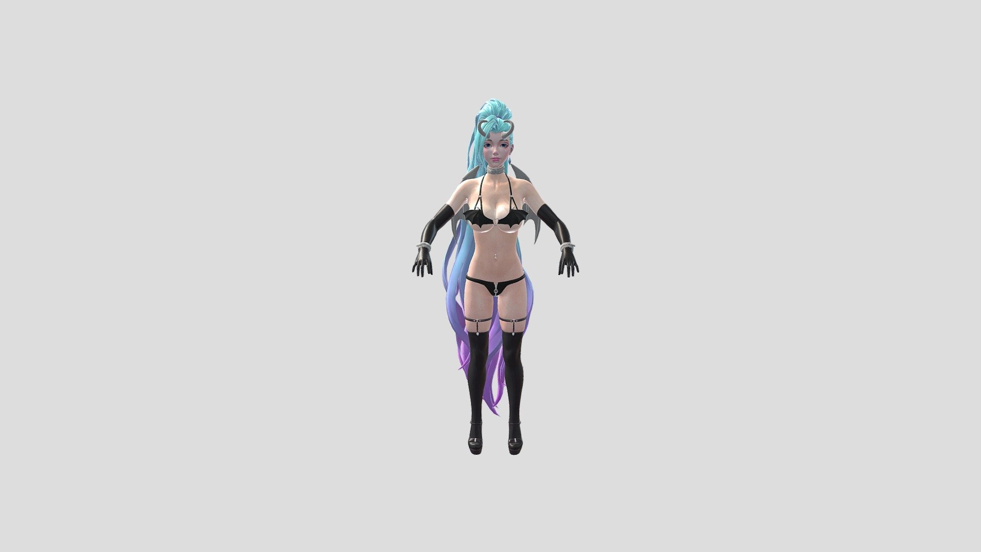 18+ - seraphine - Download Free 3D model by HGV6 (@HGV2) 3d model