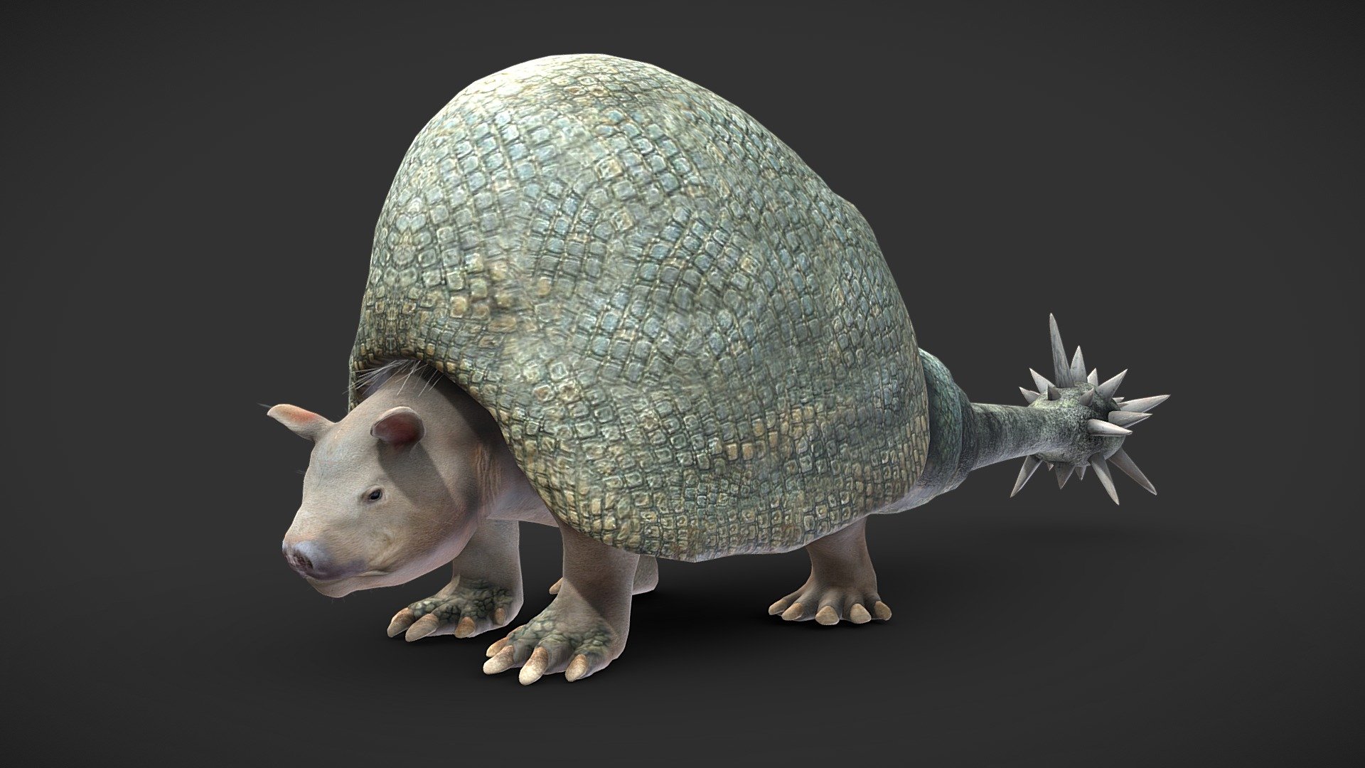 Doedicurus clavicaudatus rigged model



Rigged model of Doedicurus clavicaudatus
The mesh has textures and retopology, useful as character for games.

If you liked the model, please, leave a positive review! - Doedicurus clavicaudatus - Rigged - Buy Royalty Free 3D model by Iofry 3d model