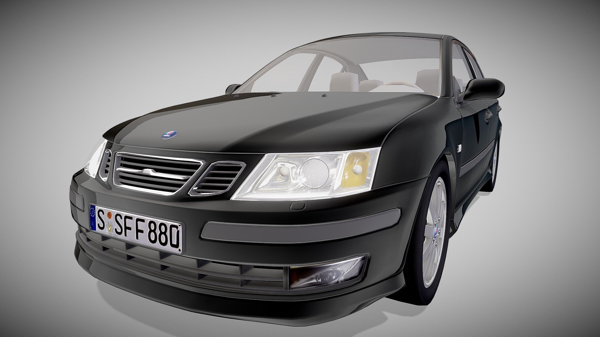 3D Model of the Saab 9-3 

In 2003 a brand new Saab 9-3 was launched. The car was well received and lauded for its good driving characteristics. New engine options were added, both with and without turbo.

The Saab 9-3 generation 2 is available with two “global” gasoline engines, a four-cylinder straight engine and a six-cylinder V engine . A proprietary fiber-optic electric/electronic system, the possibility of AWD (dubbed Saab XWD) are just a few of the features that are exclusive to the Saab 9-3.

The most drastic change from the former generation was the elimination of the hatchback design. The second-generation 9-3 is available as a four-door saloon, an estate (known as the SportWagon, SportCombi or Sport-Hatch dependant on the market), and a two-door convertible (introduced in 2004).

In the 2006 model year the 9-3 Sport Wagon was introduced together with the 6-cylinder B284 engine with variable intake camshaft phasing (CVCP) and a twin scroll turbocharger 3d model