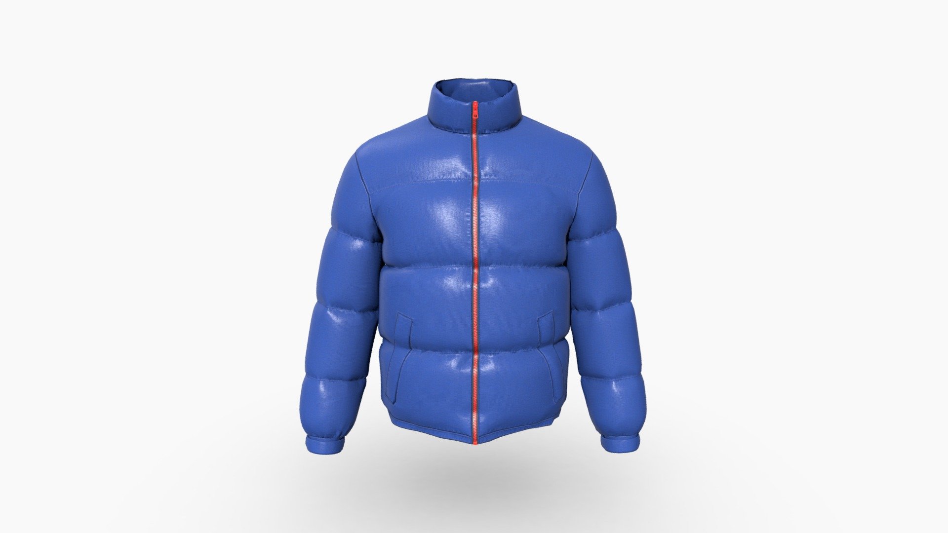 Men Padded Jacket
Version V1.0

Realistic high detailed Men Padded Jacket with high resolution textures. Model created by our unique processing &amp; Optimized for 3D web and AR / VR

Features

Optimized &amp; NON-Optimized obj model with 4K texture included




Optimized for AR/VR/MR

4K &amp; 2K fabric texture and details

Optimized model is 1.81MB

NON-Optimized model is 18.0MB

Woven fabric texture and print details included

GLB file in 2k texture size is 3.68MB

GLB file in 4k texture size is 11.4MB  (Game &amp; Animation Ready)

Suitable for web application configurator development.

Fully unwrap UV

The model has 1 material

Includes high detailed normal map

Unit measurement was inch

Triangular Mesh with 14.9k Vertices

Texture map: Base color, OcclusionRoughnessMetallic(ORM), Normal

For more details or custom order send email: hello@binarycloth.com


Website:binarycloth.com - Men Apparel Padded Jacket - Buy Royalty Free 3D model by BINARYCLOTH (@binaryclothofficial) 3d model
