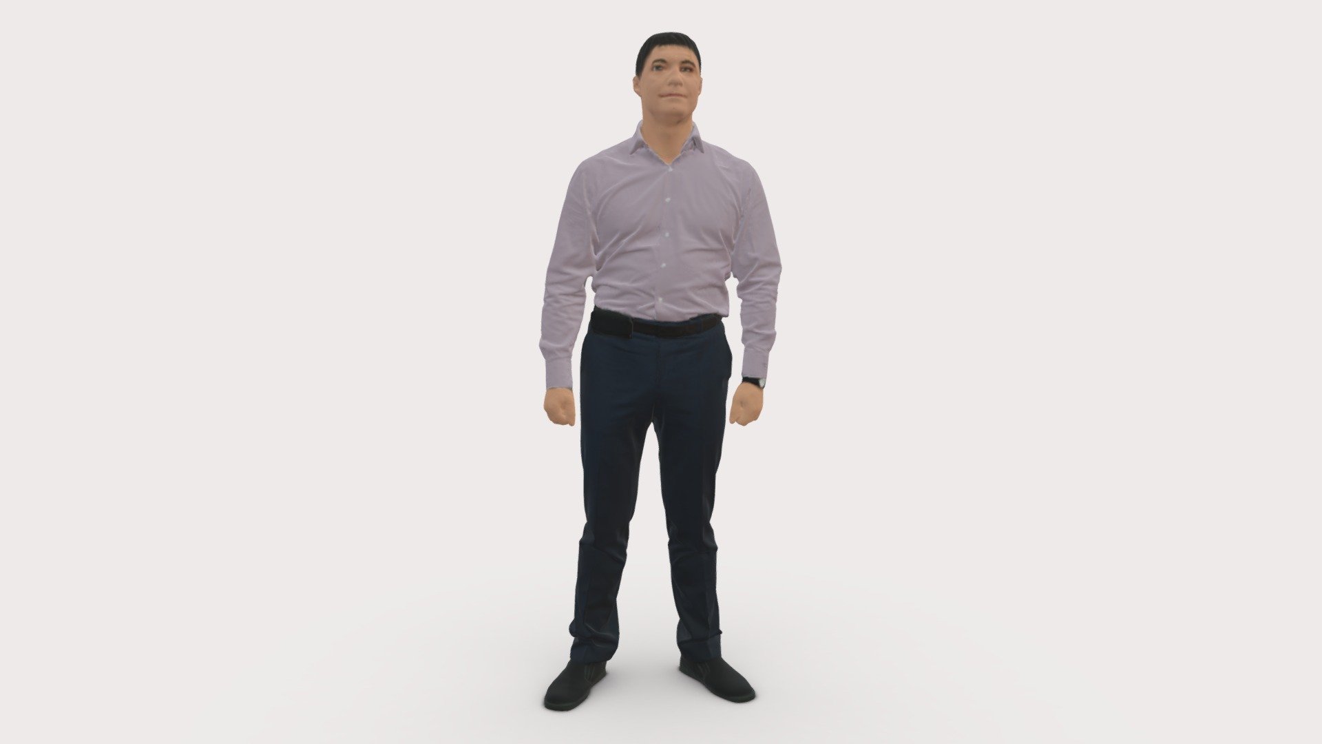 We provide unique 3d scanned models with realistic proportions for closeup and medium-distance views in artworks, paintings and classes. As well as architectural visualization projects.

Main features:




high-end realistic 3d scanned model;

realistic proportions;

highest quality;

low price;

saves you time for more time in landscaping and interiors visualization.

FEATURES 




3d scanned model 

Extremely clean

Edge Loops based

smoothable

symmetrical

professional quality UV map

high level of detail

high resolution textures

real-world scale

system unit: cm

TEXTURES 




Textural Resolution: 4096 x 4096

Color Map

The model is suitable for stereolithography 3d printing 

The model is also ready for fullcolour 3d printing - Young man in lilac shirt 0642 - Buy Royalty Free 3D model by 3DFarm 3d model