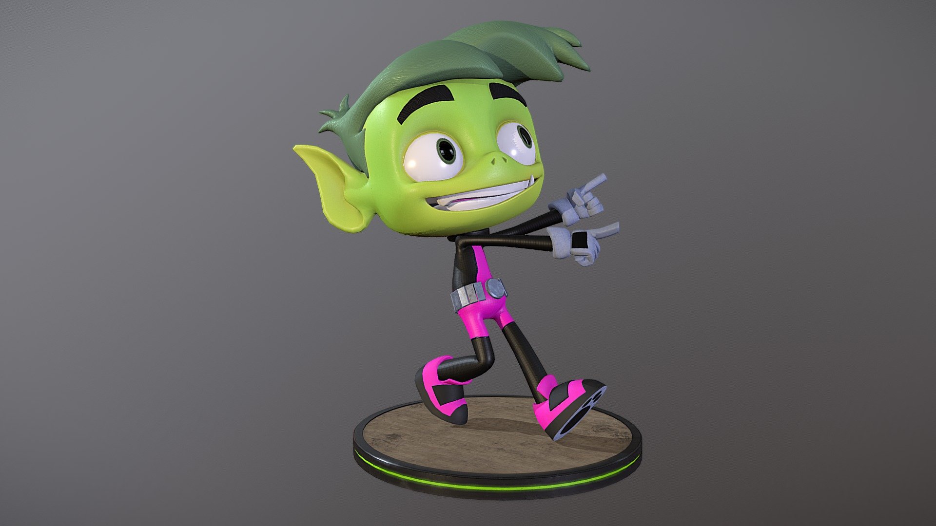 Beast Boy from the Animated TV Show &ldquo;Teen Titans Go!