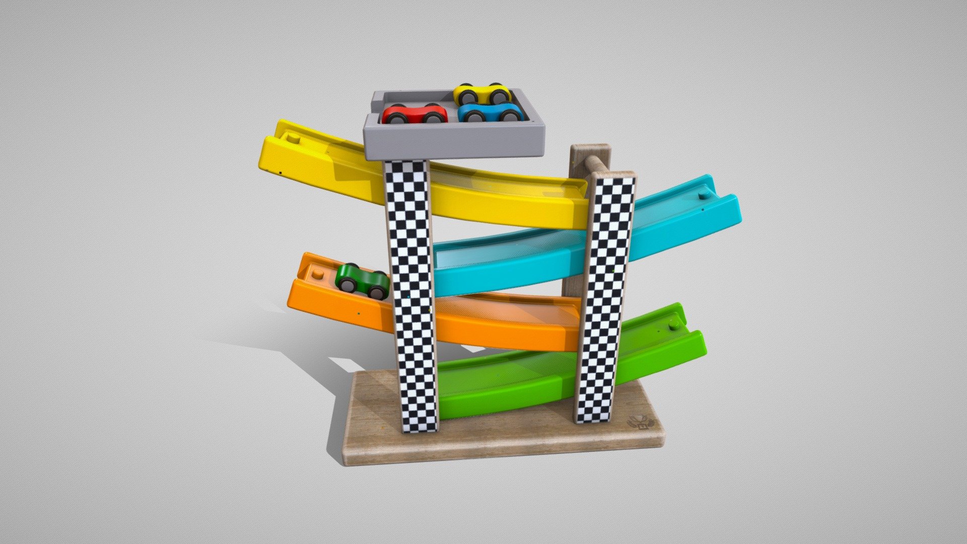 Toy Slides - 3D model by marzipanne 3d model