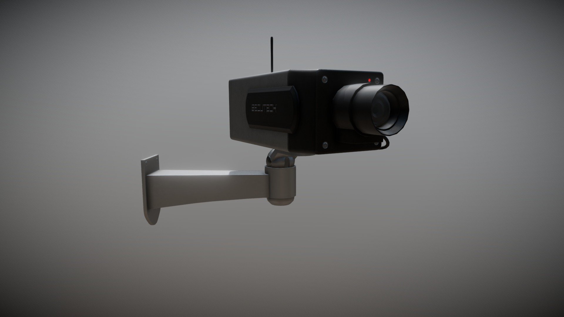 Security camera 3 

Low poly model, game ready 3d model