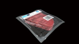 Tuna Steak food, fish, packaging, salmon, package, tuna, packagedesign, packaging3d