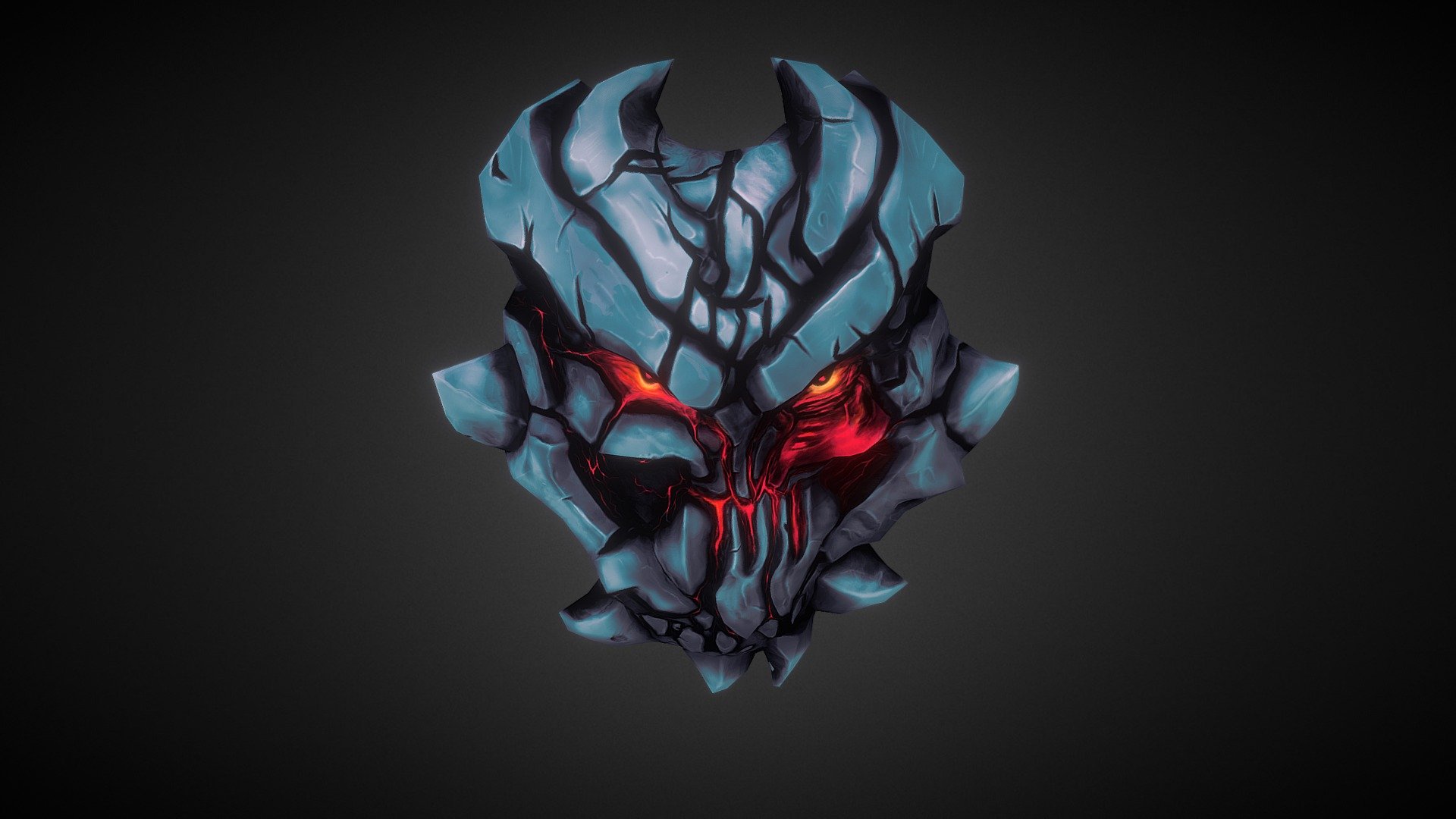 Evil Mask - Download Free 3D model by Partho Borthakur (@parthoborthakur) 3d model