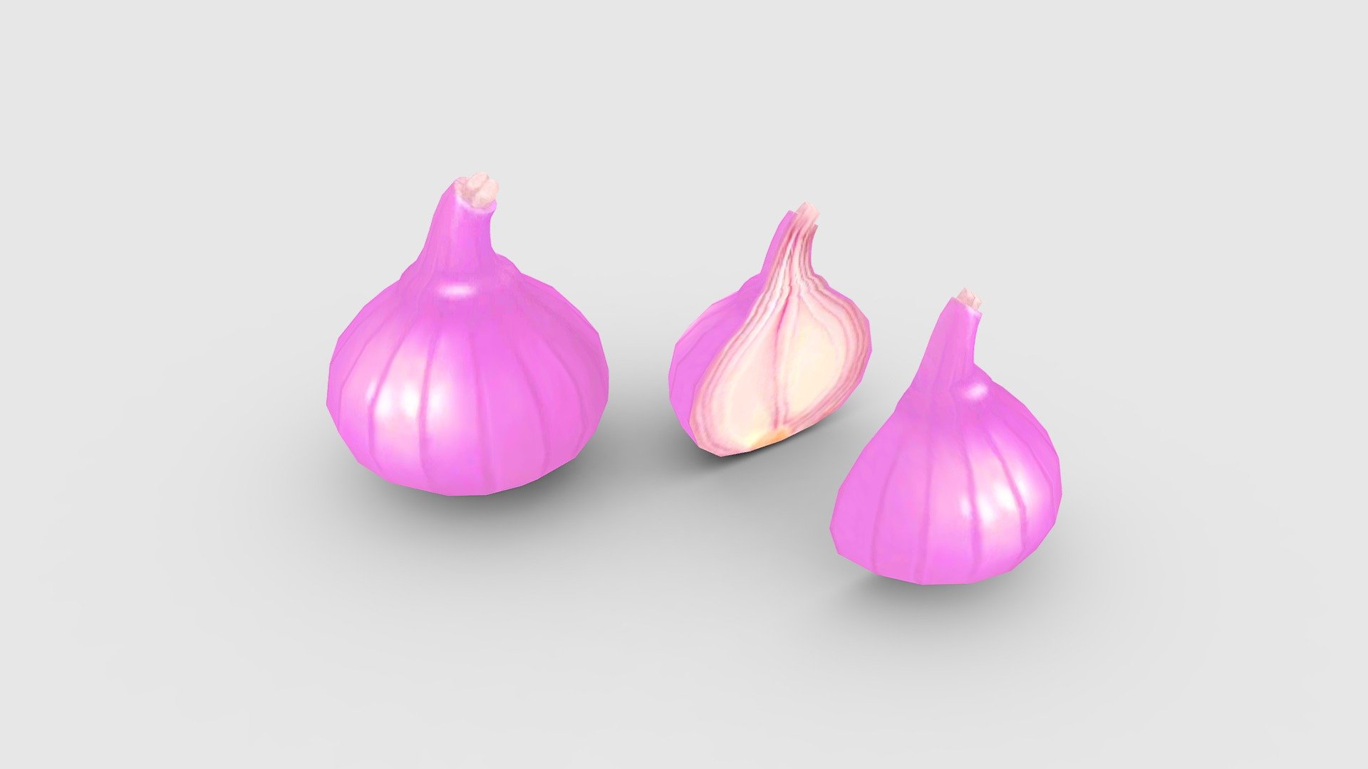 Cartoon onion diced - Cartoon onion diced - Buy Royalty Free 3D model by ler_cartoon (@lerrrrr) 3d model
