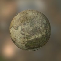 Mercator globe (earth)