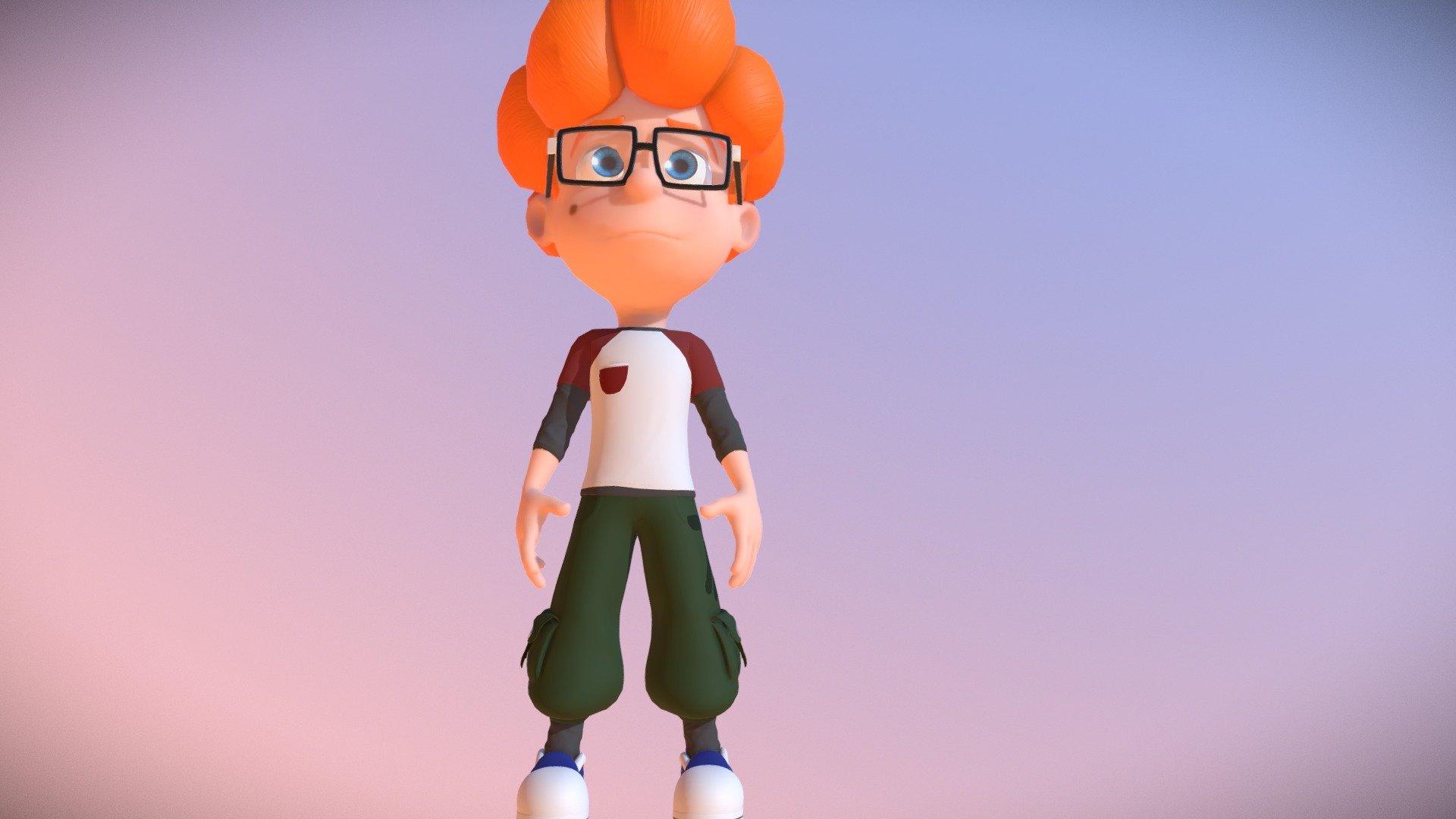 Howard is a young boy who is afraid of most things, but puts on a brave face. With the help of a happy-go-lucky wisp named Wispy, he becomes one of the best Realm Guardians that the world has to offer, believe it or not 3d model