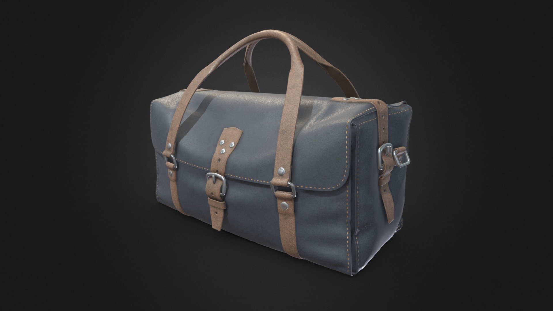 This is retextured version of Leather Bag Model of www.freepoly.org

Texture files in 4K (PBR) Diffuse Map, Metallic Map ,AO Map, Normal Map, Roughness Map

Other Versions: https://skfb.ly/oHtQZ

Original Model: https://skfb.ly/oARzs - Leather Bag v2 (PBR Material) - Download Free 3D model by alitural 3d model
