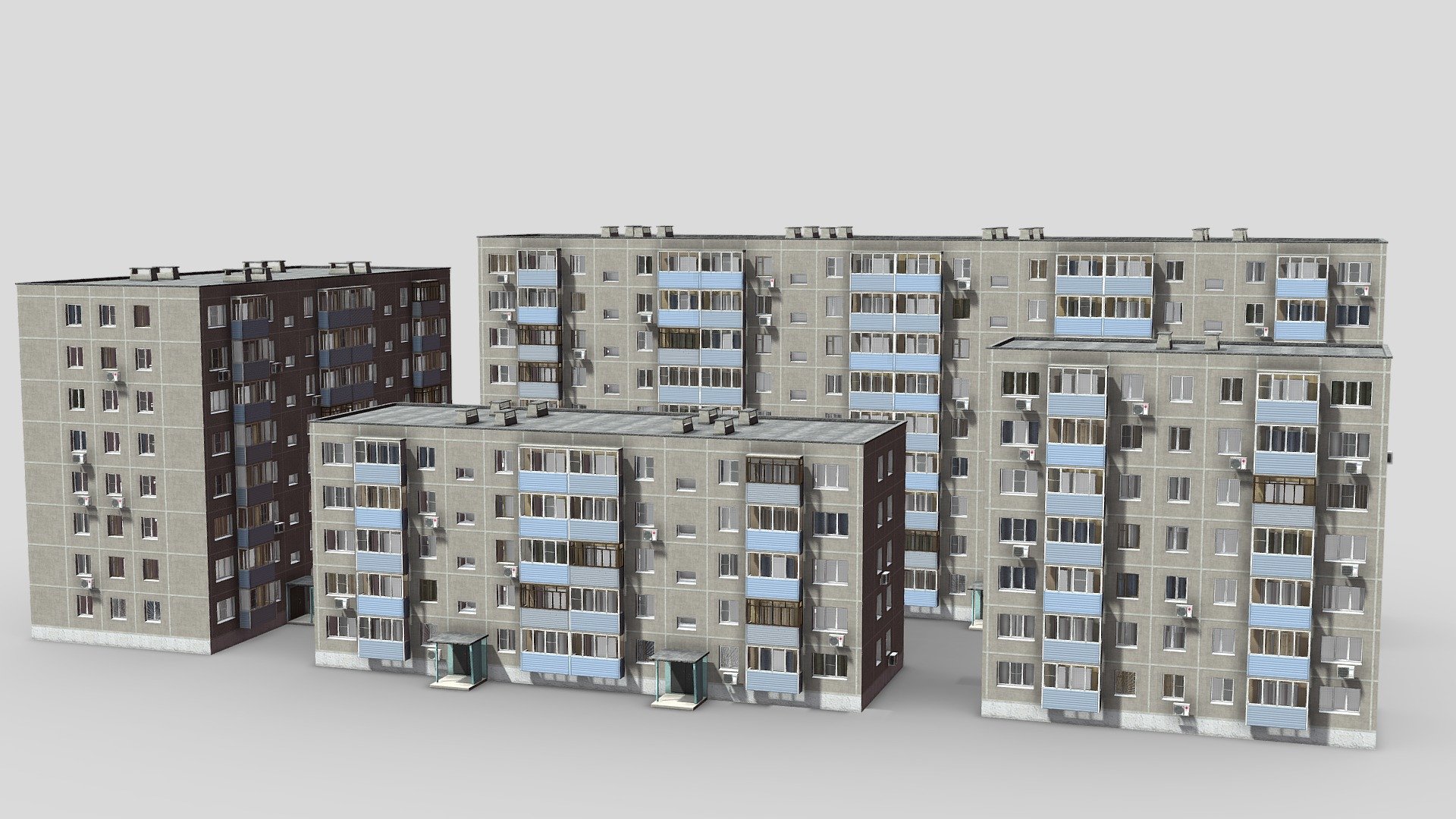 Procedural Soviet Building Generator
https://youtu.be/EWNByqUu57w
made in Blender - Procedural Soviet Building Generator - 3D model by BeyondDigital 3d model