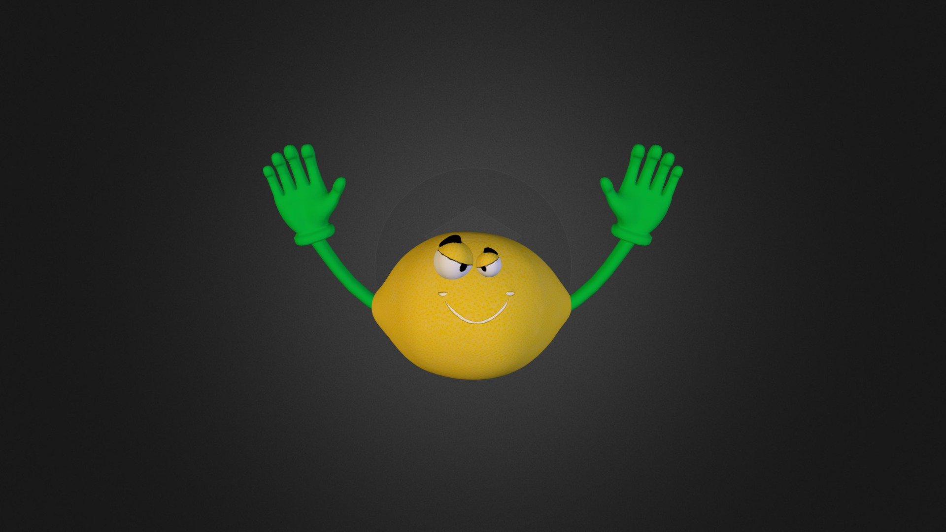 Lemon - 3D model by 3DCloud.company (@3dcloud) 3d model
