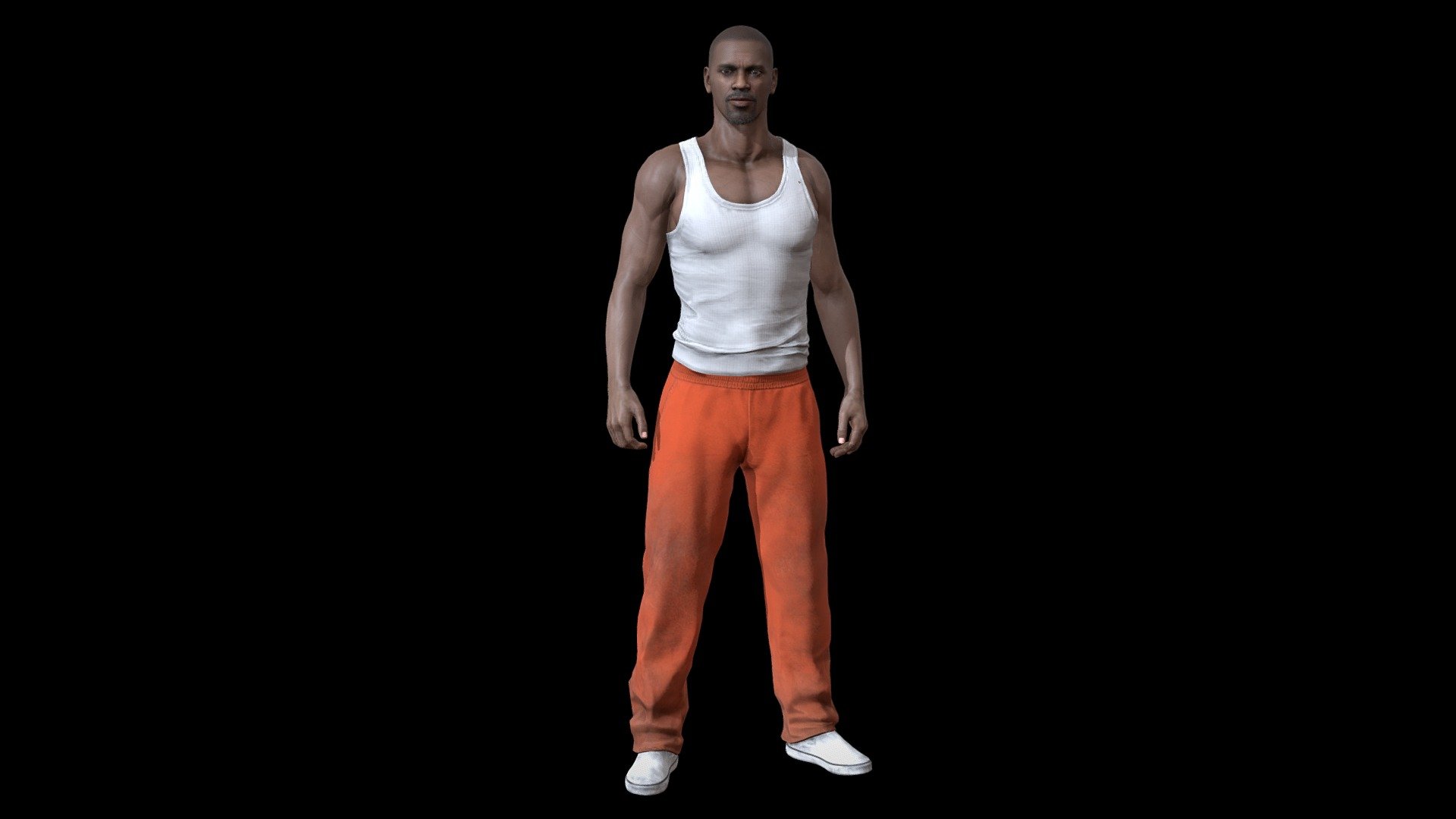 Man :

3d Game Ready Man Character.

High detail and realistic model.

Rigged, with high definition textures.

Includes 2 variations (NoShirt).

Complete archive in additional file - Man - Buy Royalty Free 3D model by lidiom4ri4 3d model