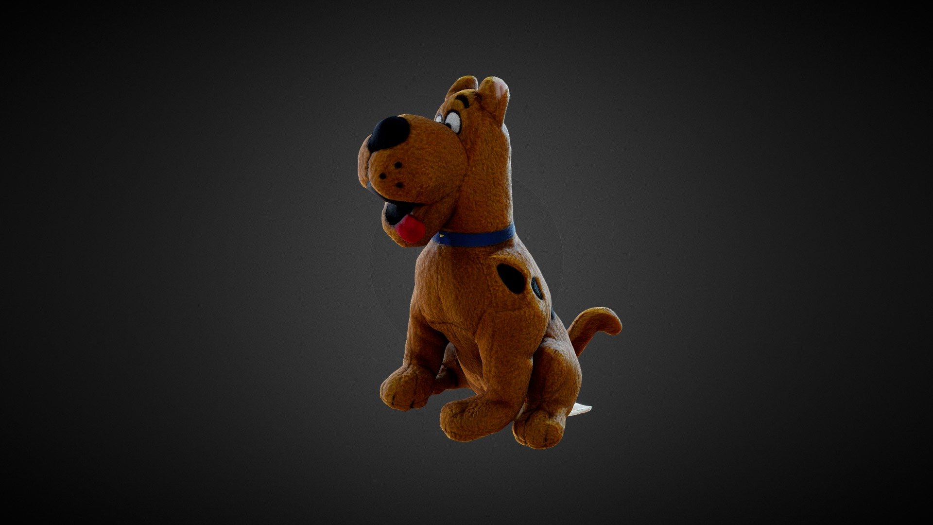 trying to scan a soft toy. The idea is to realistically convey fluffy materials using regular PBR maps 3d model