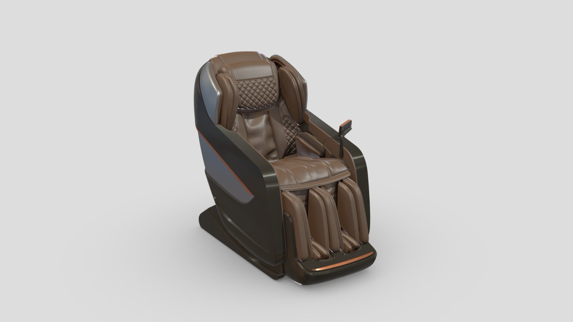 A massage chair - 3D model by Spase (@spase3d) 3d model