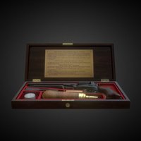 Colt Mod. 1851 BOX box, colt-mod-1851, weapon, gun