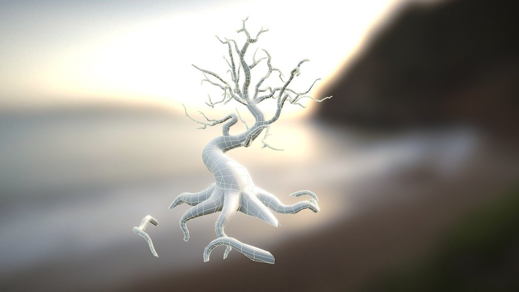 This is a current on-going person project. By the end of the project, there will be a full fledge scene, stylized. Right now just the tree is modeled 3d model