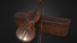 Violin music, violin, old, musical-instrument