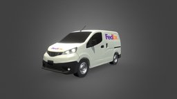 FedEx van nissan, van, minivan, automotive, automovil, delivery, express, camioneta, fedex, nv200, car, mensajeria, paqueteria, envios, camionetita