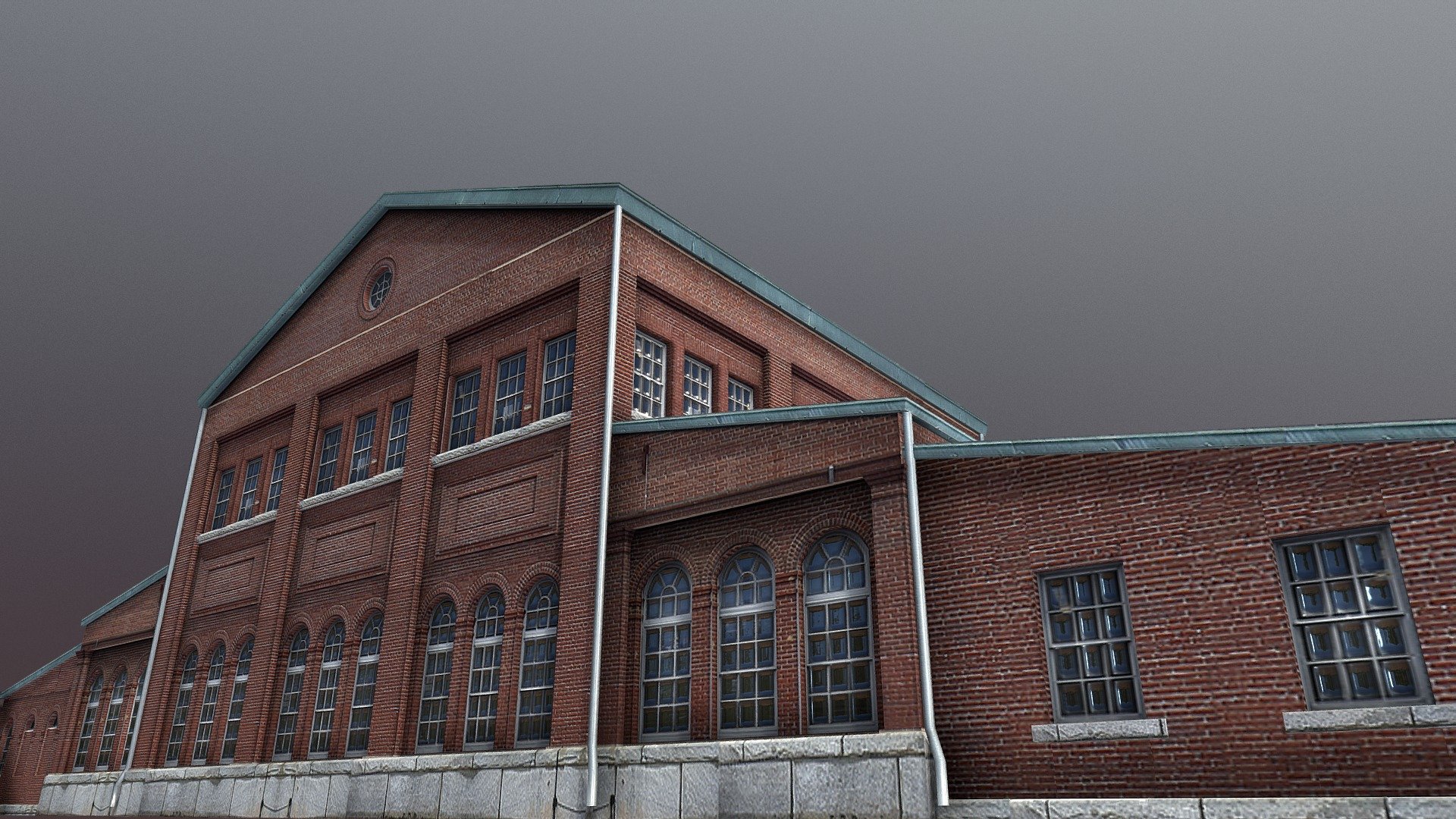 New England Dockhouse - 3D model by Darf (@sannie01) 3d model