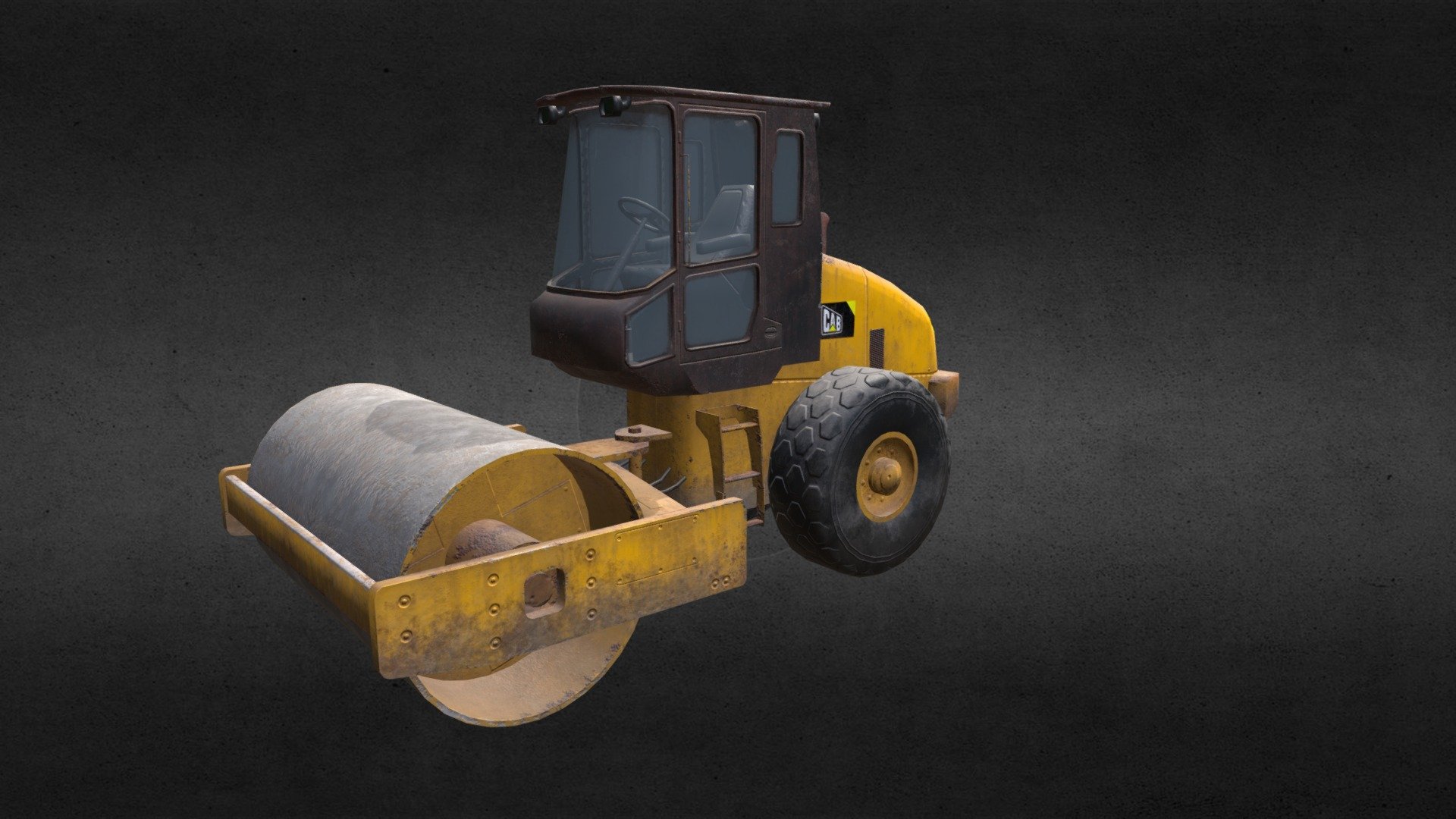 Low poly Road roller.

With 2 sets of textures Glass( 2048x2048) and Hull (4096x4096) - Roadroller - Buy Royalty Free 3D model by pasquill 3d model