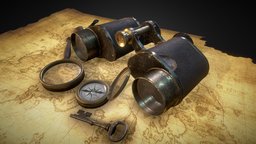 Binacular ( In House Project ) scene, 3dmodels, prop, army, german, tools, edge, dirt, dirty, game-art, germany, props, glasses, tool, old, ww1, binocular, binoculars, golden, optimized, props-assets, substance-painter-2, props-game, world-war-2, props-game-ingamemodel, prop_modeling, props-game-assets, armywar, feldstecher, glass, substance-painter, gold, zbrushprop, world-war-